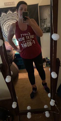 Customer photo review of Every Great Mom Drops the F-Bomb