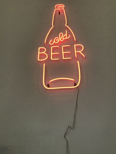 Customer photo review of 'Beer Bottle' Neon Sign