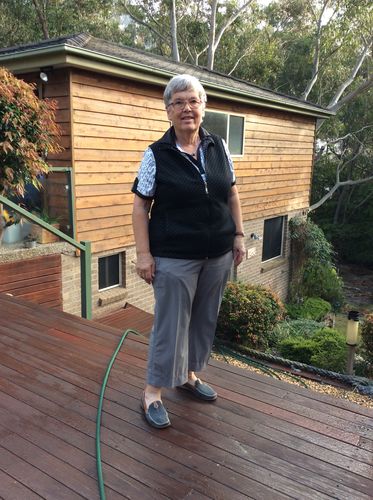 Customer photo review of Corsican Vest in Jax