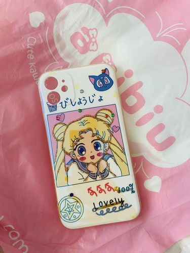 Customer photo review of Sailor Moon cute cos phone case yc23312