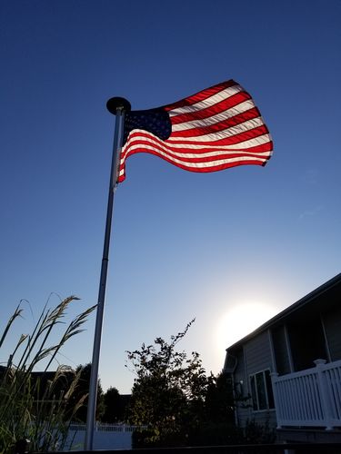 Lori H. review of Liberty Telescoping Flagpole with Optional Solar Light image 1 out of 1
