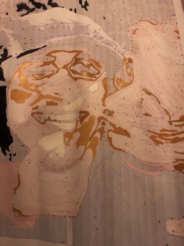 Customer photo review of Custom Paint By Numbers Kit - Upload Your Photo - Brush Set Included