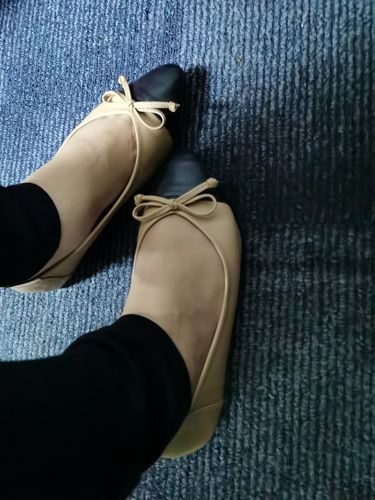 Customer photo review of Claire Beige/Black