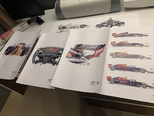 Customer photo review of Red Bull RB15 Poster Collection (Free Shipping)