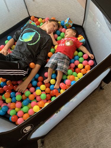 Customer photo review of Pop N' Go® Playpen