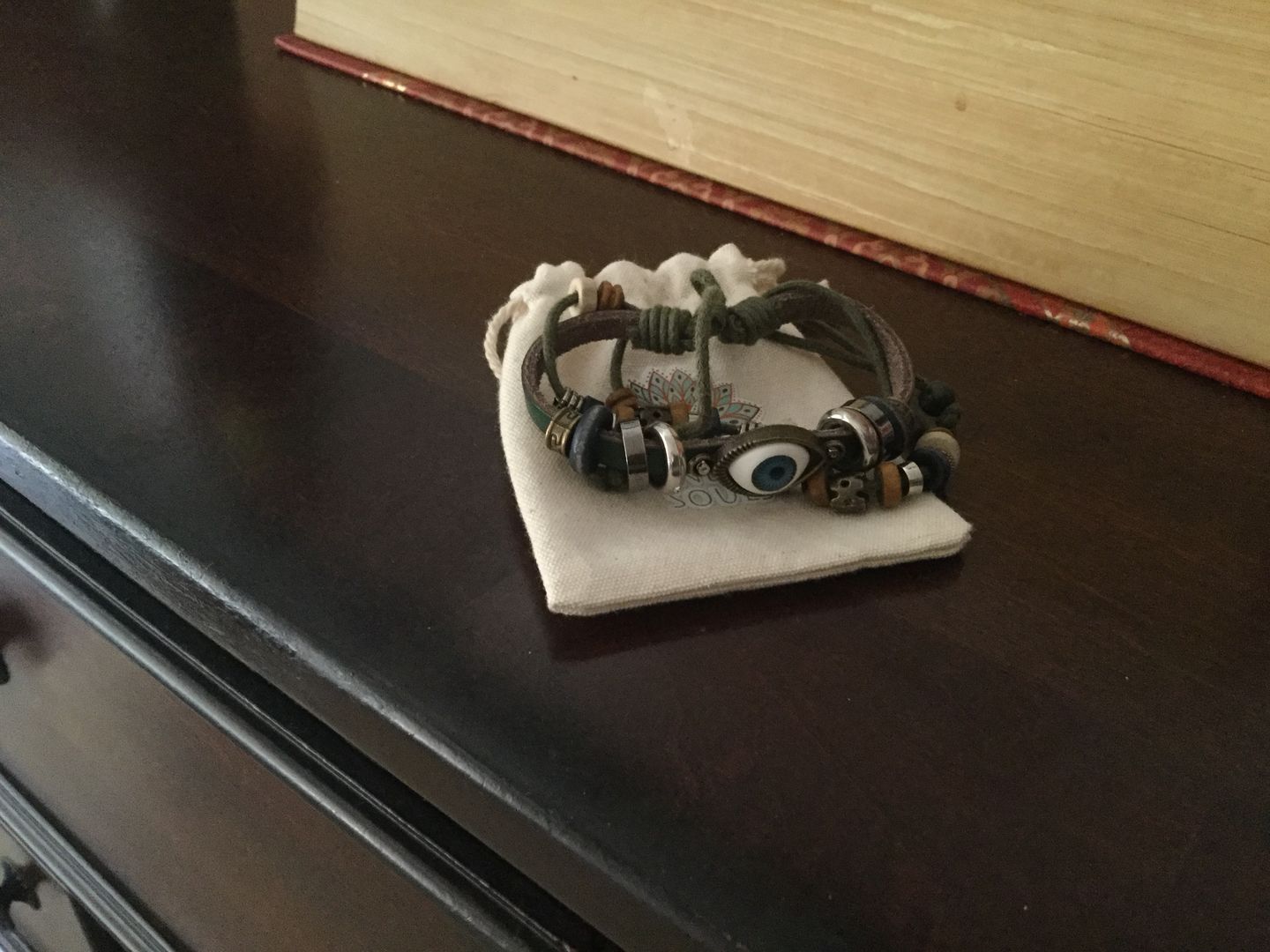 Customer photo review of Anti-jealousy Evil Eye Bracelet