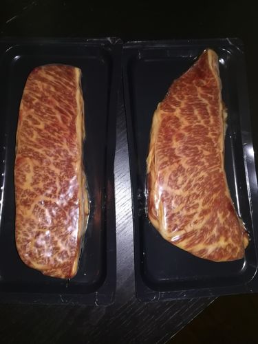 Customer photo review of Persillé de basse-côte "Chuck Flap" Wagyu 200gr | Australie