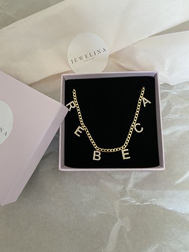 Customer photo review of Namenskette Zirkonia