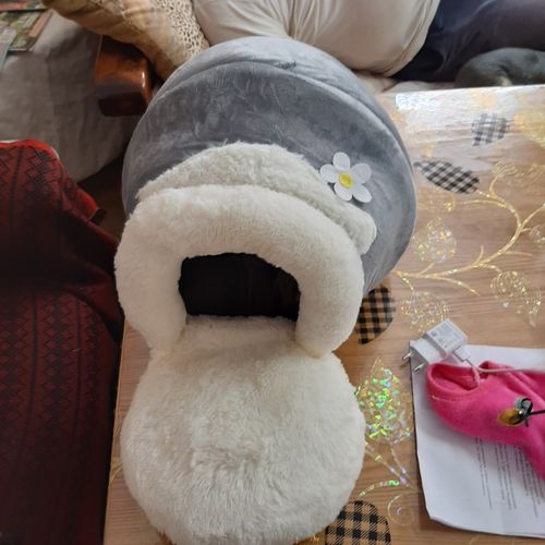 Customer photo review of Cat Igloo Insulated House