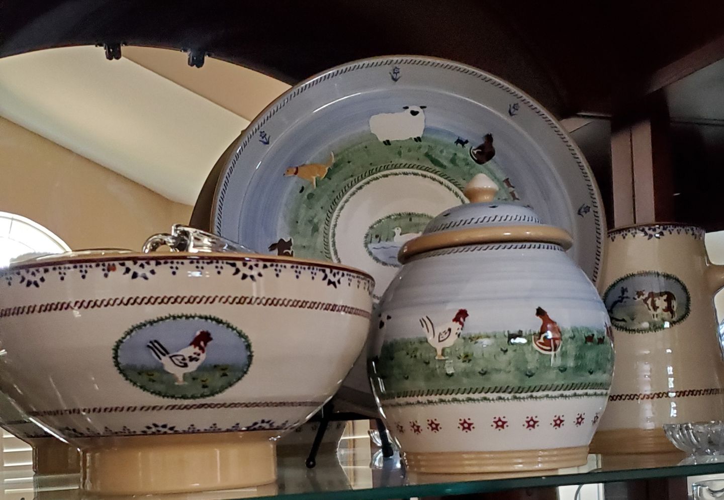 Customer photo review of Cookie jar assorted landscape