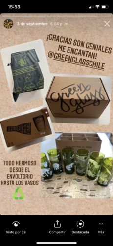 Customer photo review of Vasos De Museo 6 Pack 500ml