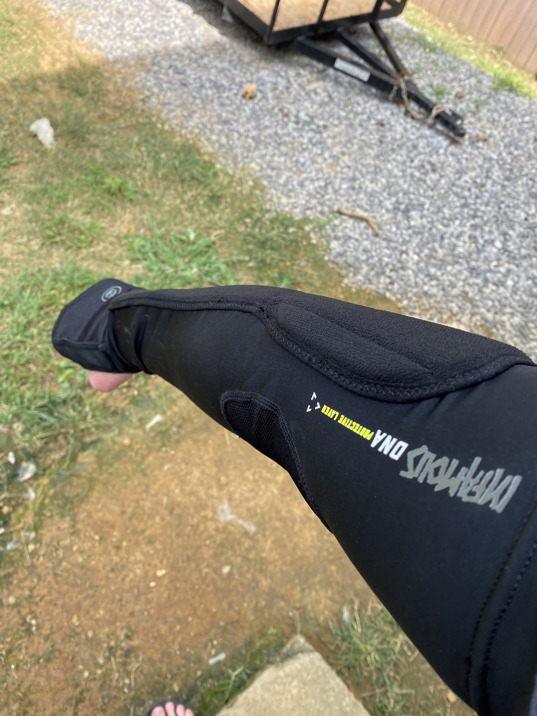 Customer photo review of Infamous PRO DNA Elbow Pads