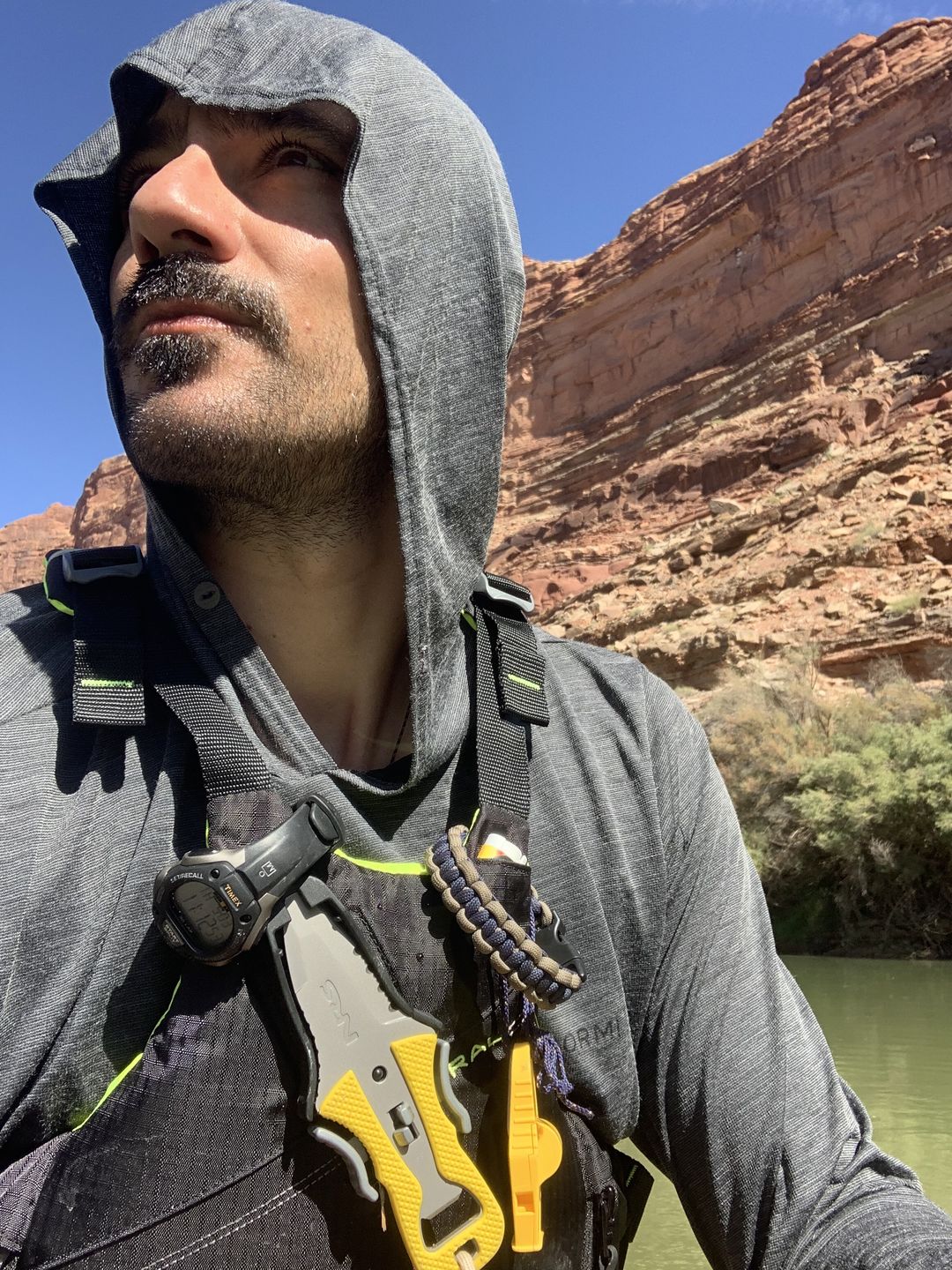 Customer photo review of MEN'S RIVER RUN HOODIE