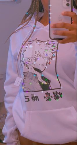 Customer photo review of My Hero Academia - Bakugo Hoodie
