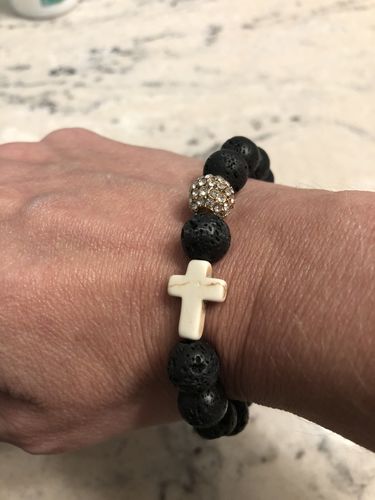 Customer photo review of ' Thou Art With Me ' Bracelets