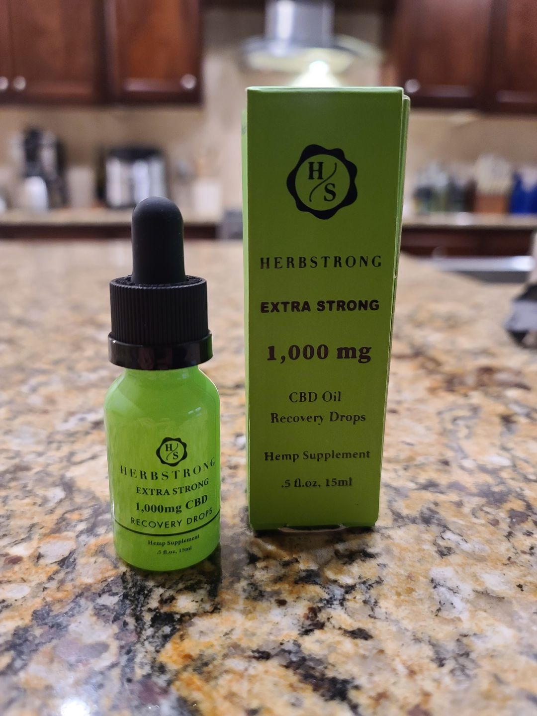Customer photo review of Extra Strong Recovery Drops