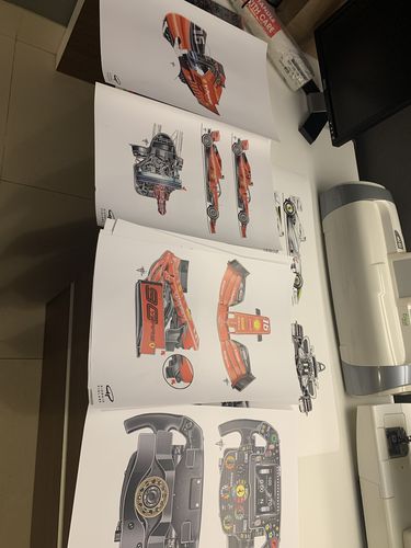 Customer photo review of Ferrari SF90 2019 F1 Poster Collection (Free Shipping)