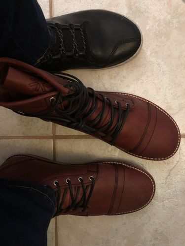 Customer photo review of Mohawk - Wax Oxblood