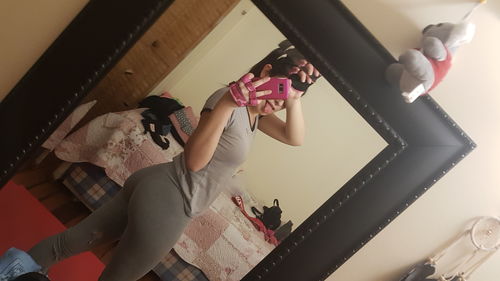 Customer photo review of Guantes Pesas GRAB Mujer