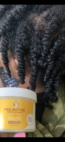 Customer photo review of Puddin Cup - Leave in or Rinse out Conditioner