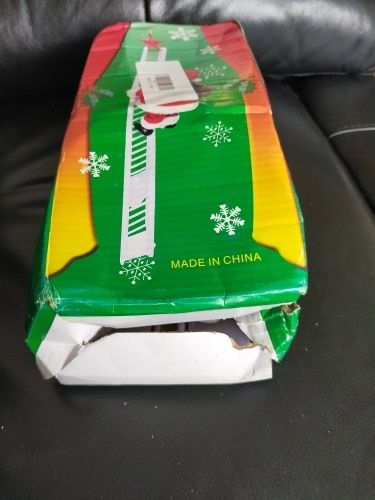Customer photo review of Christmas Santa Claus Climb Ladder