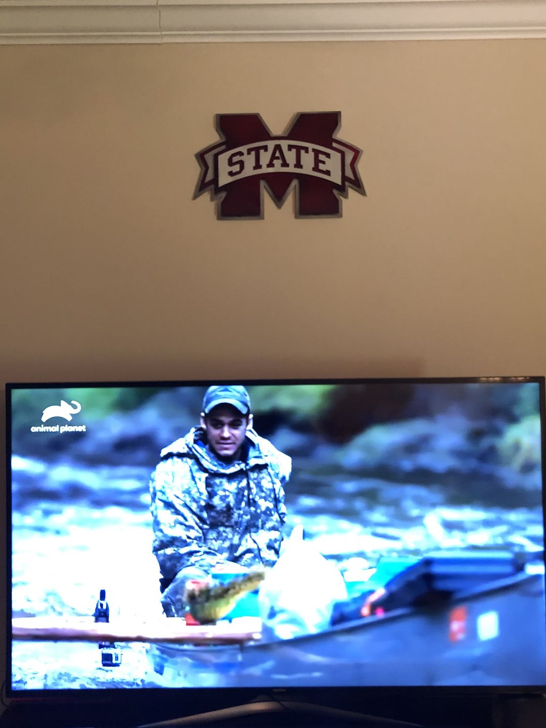 Customer photo review of Mississippi State University "M State" 3D Metal Artwork