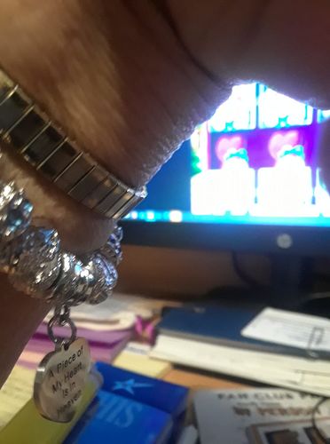 Customer photo review of Piece Of My Heart Bracelet