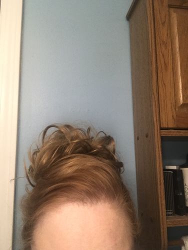Customer photo review of Top Knot Ponytail Holder