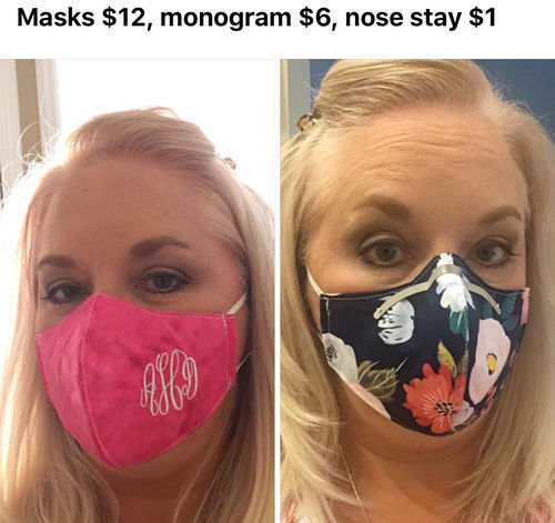 Customer photo review of Mask Insert - Contoured - 10 Count