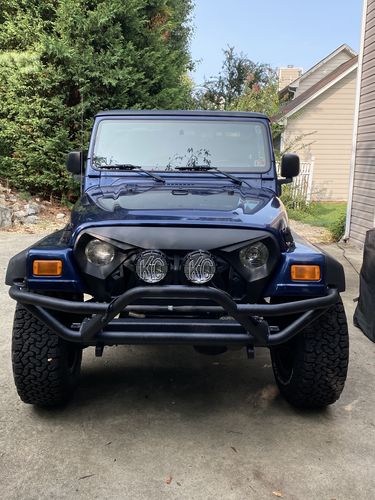 Customer photo review of Shark Grille - Matte Black (97 - 06 Wrangler TJ )