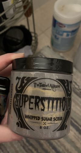 Customer photo review of Superstitious Sugar Scrub
