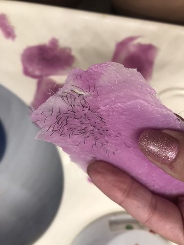 Customer photo review of At-Home Signature Series Hair Removal Wax