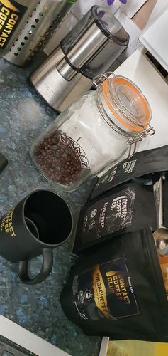 Customer photo review of Contact Coffee Club