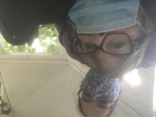 Customer photo review of Mask Insert - Straight - 100 Count