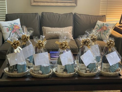 Customer photo review of My Book Club Only Reads Wine Labels 12oz Stemless Wine Cup