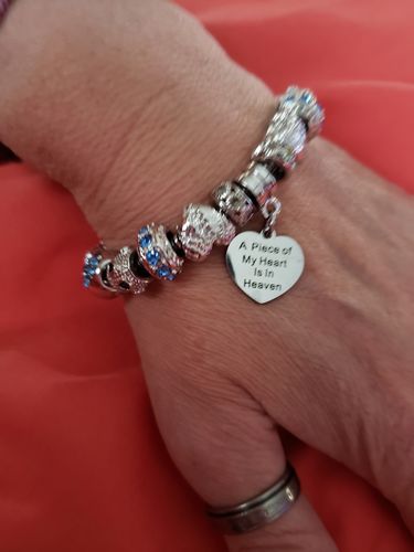 Customer photo review of Piece Of My Heart Bracelet