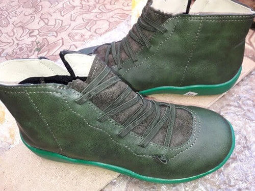 Customer photo review of FULLINO™ Arch Support Unisex Boots (Upgraded Version)