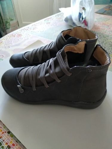 Customer photo review of FULLINO™ Arch Support Unisex Boots (Upgraded Version)