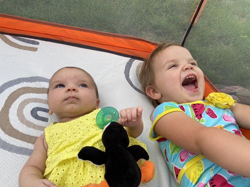 Customer photo review of Pop N' Go® Mattress Cover