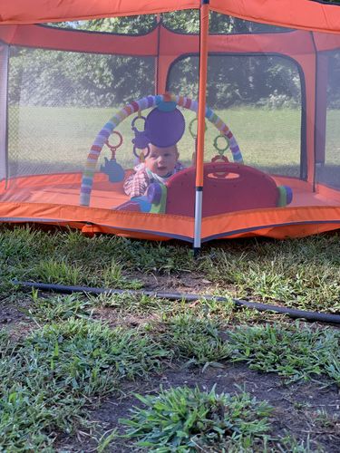 Customer photo review of Pop N' Go® Playpen