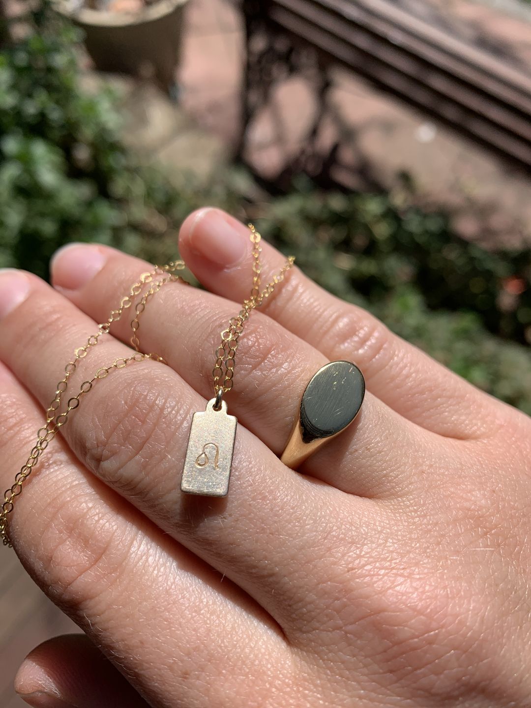 Customer photo review of Signet Ring