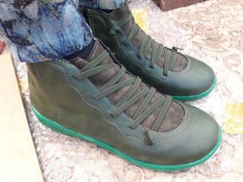 Customer photo review of FULLINO™ Arch Support Unisex Boots (Upgraded Version)