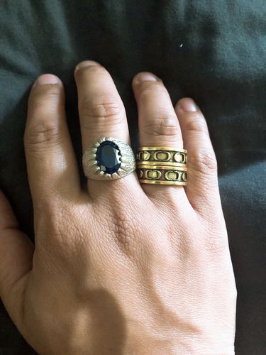 Customer photo review of CRAFTD Band Ring (Gold)