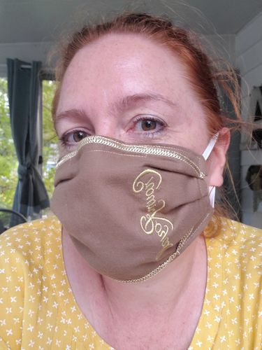 Customer photo review of Mask Insert - Straight - 10 Count