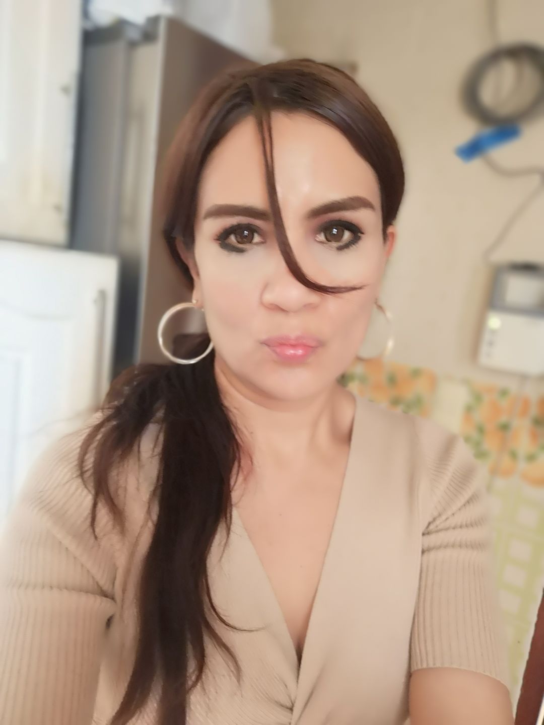 Customer photo review of Maquillaje Líquido 01