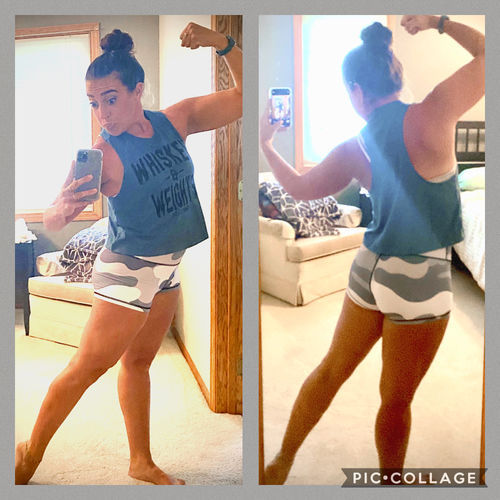 Customer photo review of Whiskey & Weights Crop