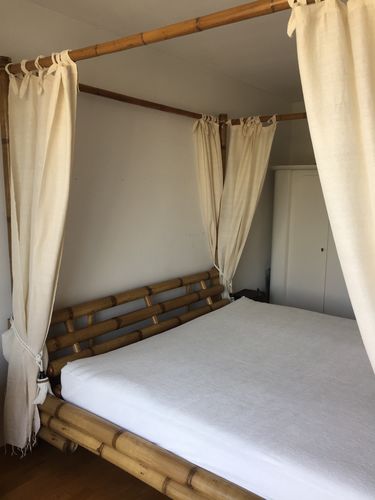 Customer photo review of Himmelbett Bambus TABANAN HonigAntik