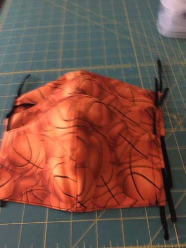 Customer photo review of Black Elastic - 20 Pieces (10 Masks)