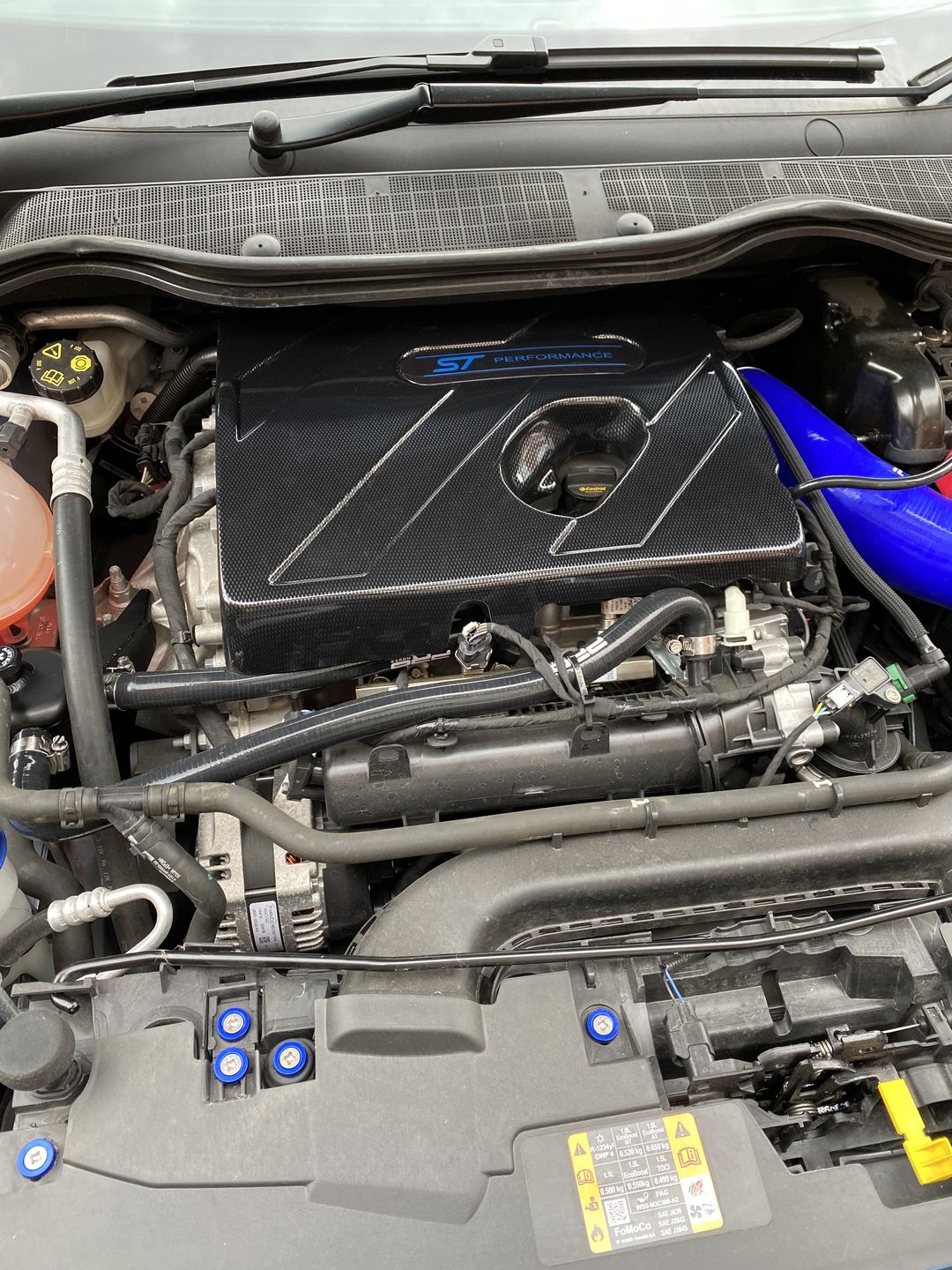 Customer photo review of Proform Engine Cover - MK8 Fiesta ST