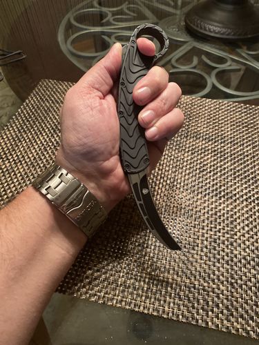 Customer photo review of REAPER KARAMBIT OTF